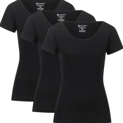 3er Pack T-shirt Women Slim-Fit