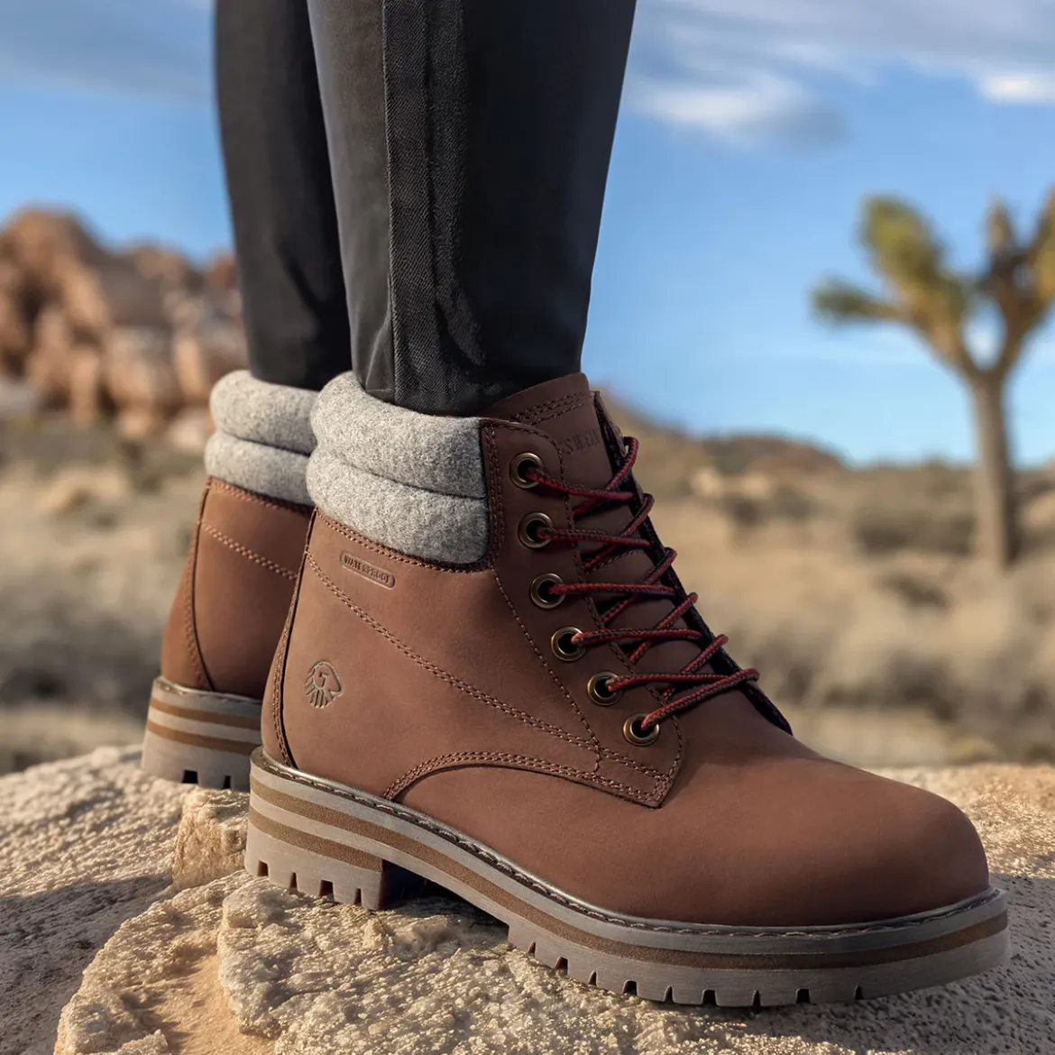 Merino Leather Boot Women