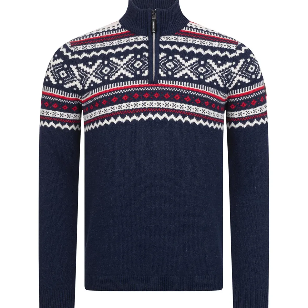 Nordic Sweater Zip Herren