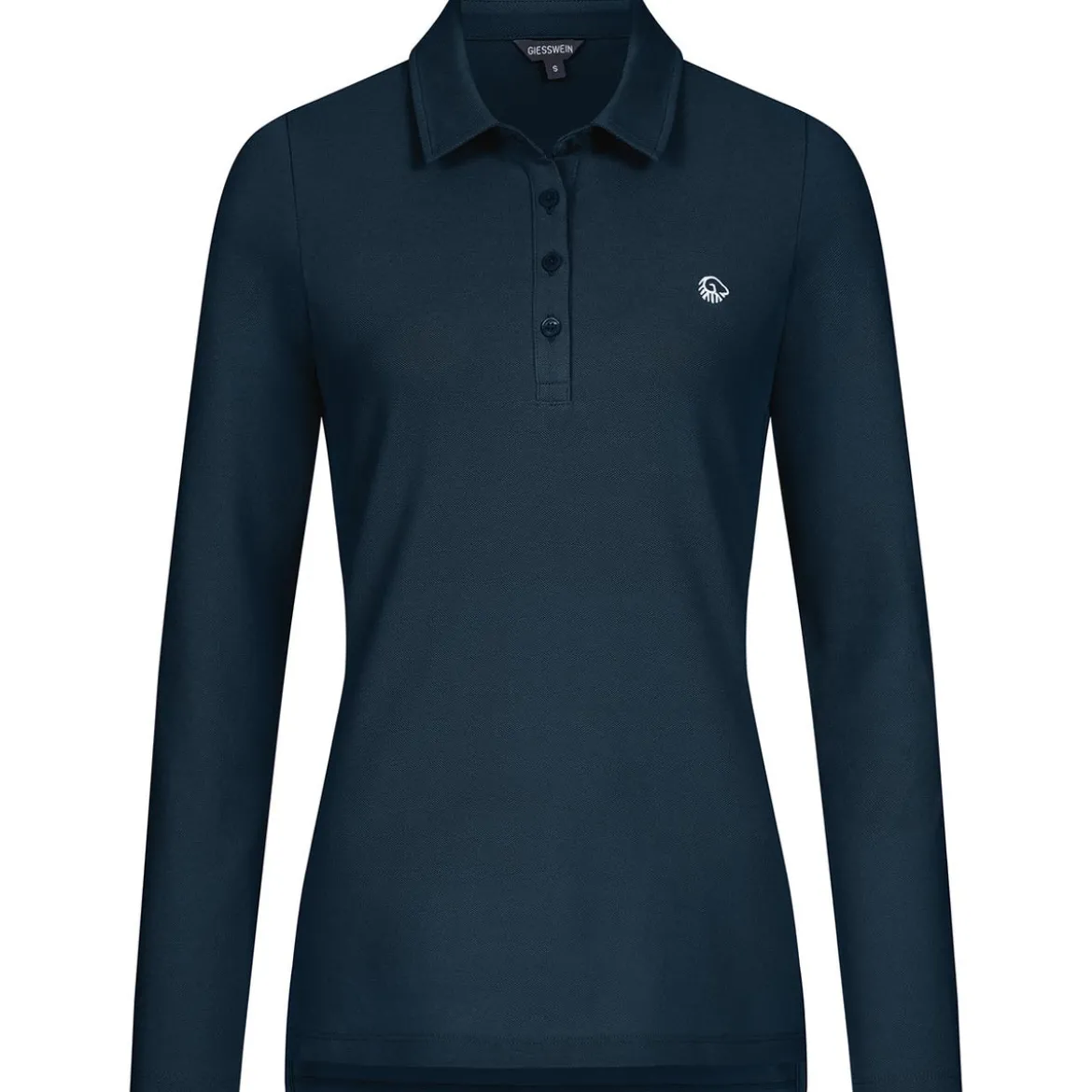 Polo Shirt Bio-Baumwolle Longsleeve Damen