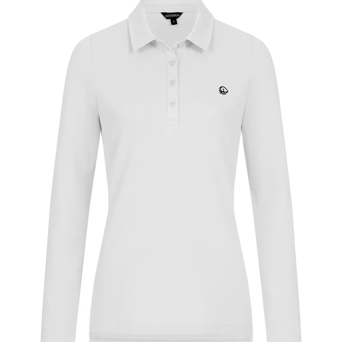 Polo Shirt Bio-Baumwolle Longsleeve Damen