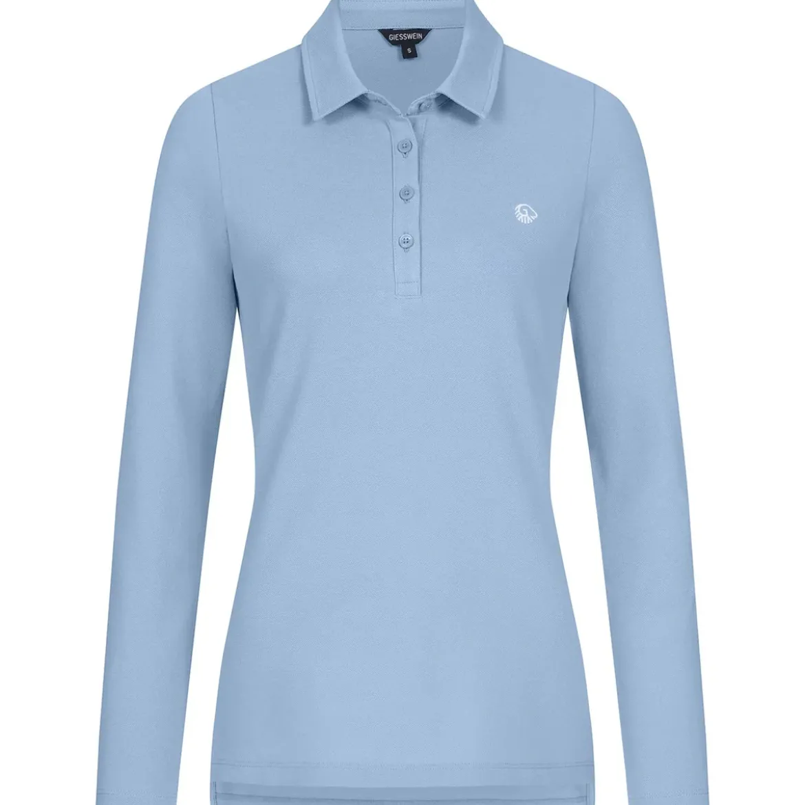 Polo Shirt Bio-Baumwolle Longsleeve Damen