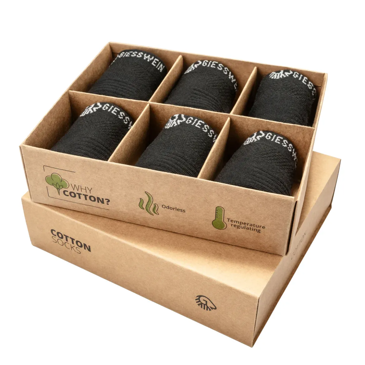 Sneaker Socken Baumwolle (6er Pack)