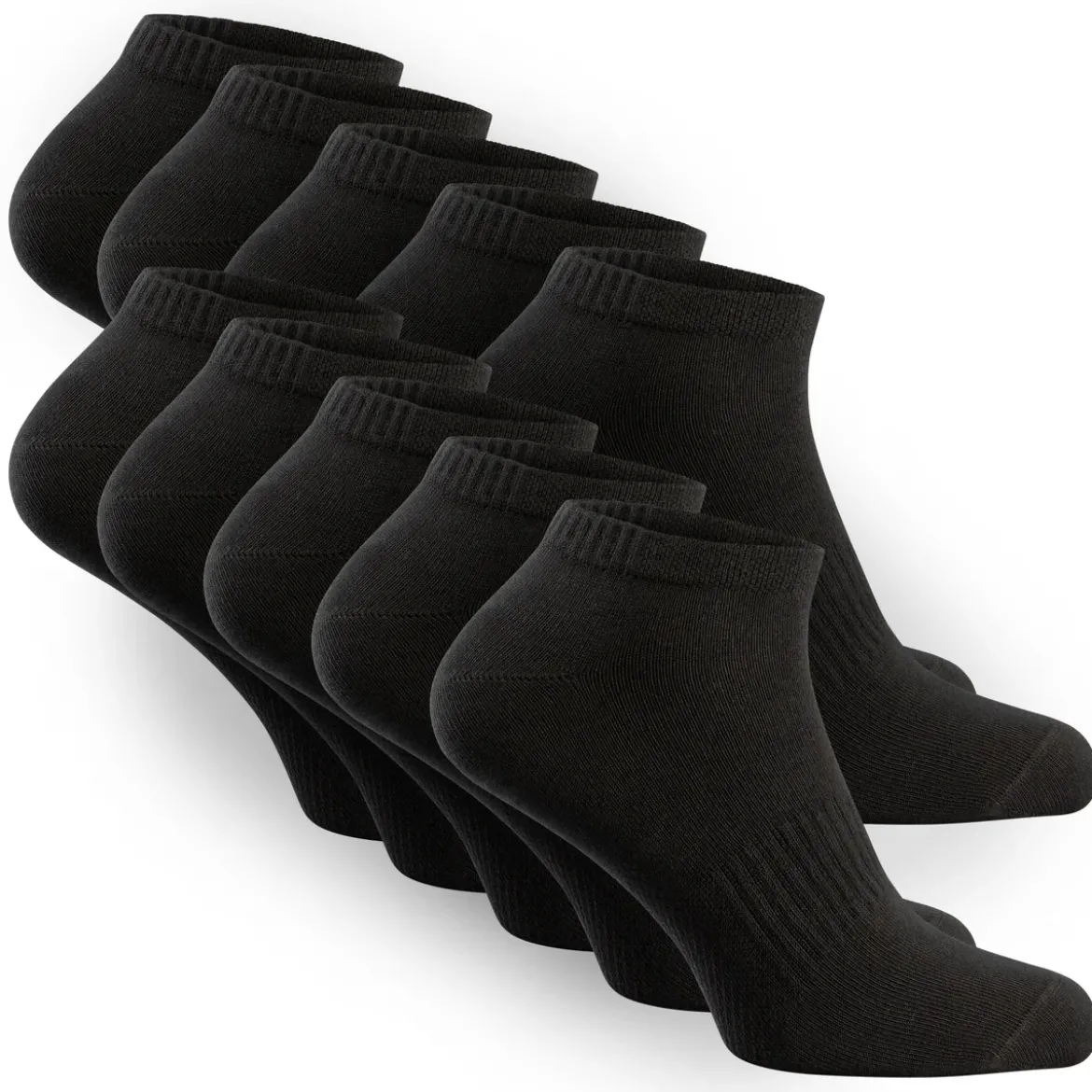 Sneaker Socken Baumwolle (10er Pack)