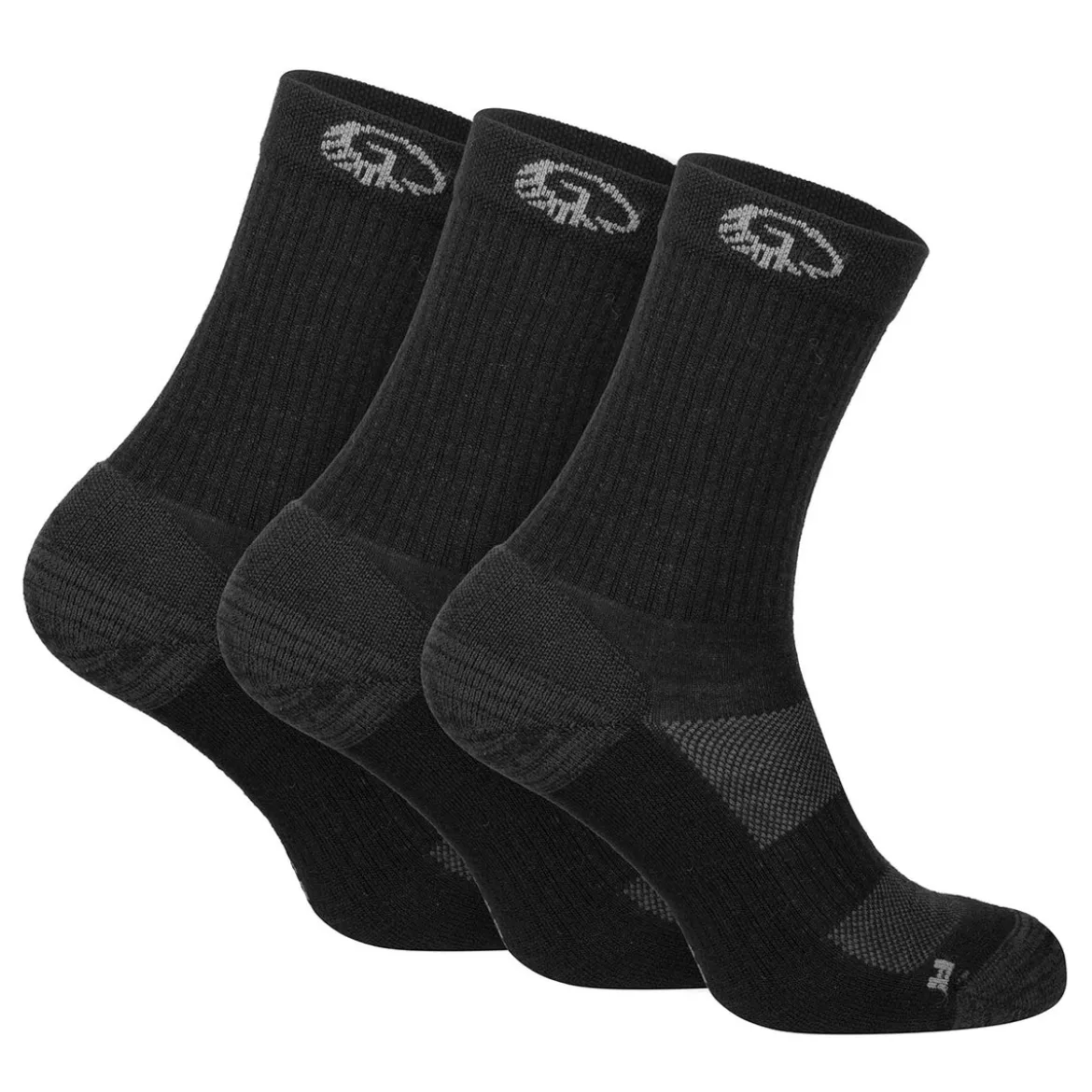 Trekkingsocken Merino Wolle (3er-Pack)