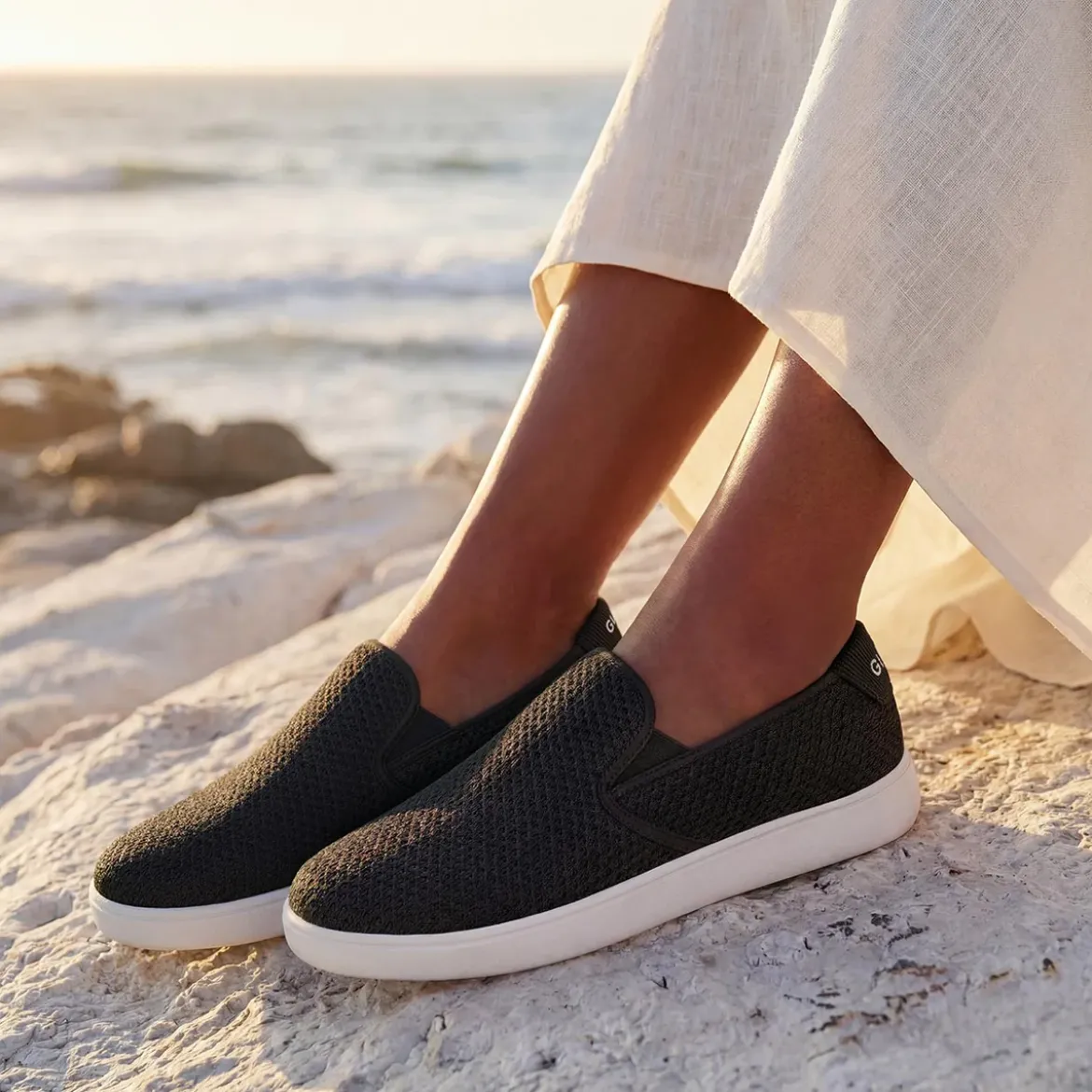Wood Sneaker Slip-On Women