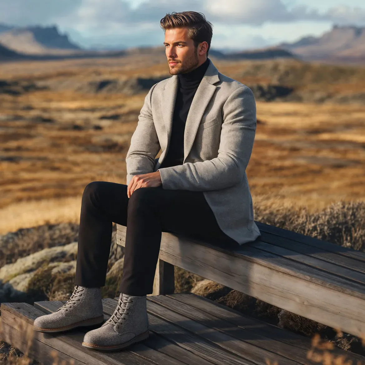 Wool Craft Boot Men