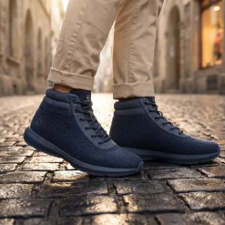 Wool Sneaker High Top Men